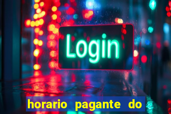 horario pagante do coelho fortune